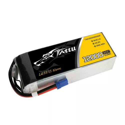 Tattu 12000mAh 22.2V 30C 6 Cellás UAV Lipo Akkumulátor /EC5 Csatlakozó (TAA120006S30E)