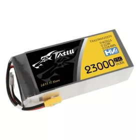   Tattu 23000mAh 22.8V 25C 6S1P Lipo Akkumulátor XT90-S Csatlakozó (TAA23K6S25XT9)