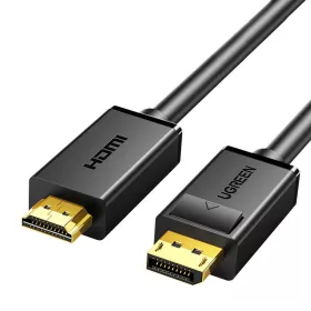   UGREEN DP101 DisplayPort - HDMI kábel, FullHD, 1,5m (fekete)