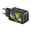Ugreen CD244 hálózati töltő 65W GaN USB + 2xUSB-C - Genshin Impact sorozat
