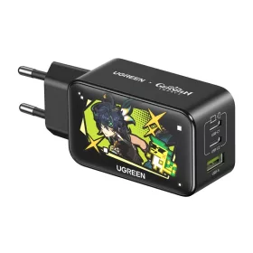   Ugreen CD244 hálózati töltő 65W GaN USB + 2xUSB-C - Genshin Impact sorozat