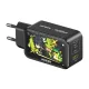 Ugreen CD244 hálózati töltő 65W GaN USB + 2xUSB-C - Genshin Impact sorozat