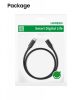 UGREEN USB-C 3.1 Gen2 hosszabbító Kábel, 4K, 100W, 1m (Fekete)