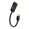 UGREEN MD112mini DisplayPort HDMI adapter / Kábel, 1080p, 20cm (Fekete)