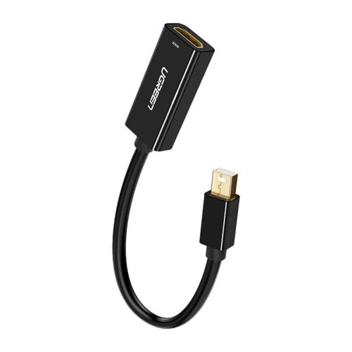 UGREEN MD112mini DisplayPort HDMI adapter / Kábel, 1080p, 20cm (Fekete)