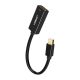 UGREEN MD112mini DisplayPort HDMI adapter / Kábel, 1080p, 20cm (Fekete)