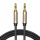 Ugreen AV125 AUX kábel mini jack 3.5mm , aranyozott, 3m (szürke)