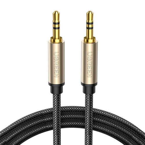 Ugreen AV125 AUX kábel mini jack 3.5mm , aranyozott, 3m (szürke)