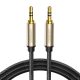 Ugreen AV125 AUX kábel mini jack 3.5mm , aranyozott, 3m (szürke)