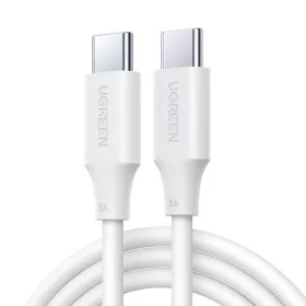   UGREEN US562 USB-C to USB-C Kábel, 100W, 480 Mbps, 2m (Fehér)