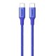 UGREEN 15309 USB-C - USB-C kábel, 1m (kék)