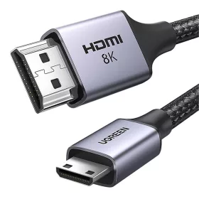 UGREEN HD163 15515 Mini HDMI Kábel, 4K60Hz, 2m, 8k (Fekete)