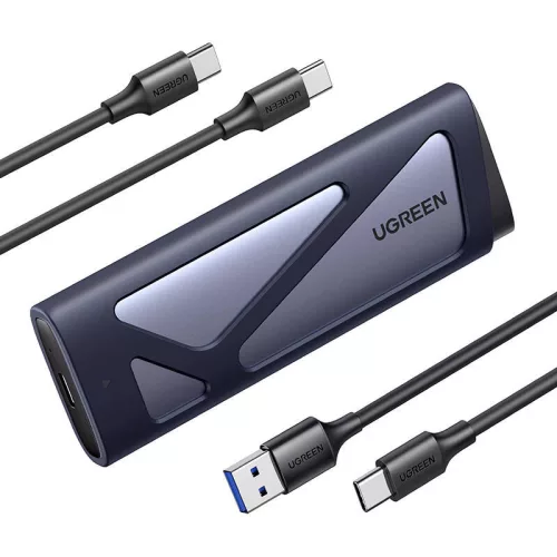 UGREEN 2TB USB-C 3.1 M.2 NVMe/SATA SSD Ház (15813)