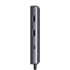 UGREEN CM498 6in1 HUB adapter USB-C - 2x USB-A 3.0, USB-C 3.0, 2xHDMI, PD