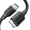 UGREEN USB-C - Micro-USB 3.0 Kábel, 1m (Fekete)