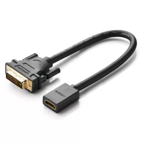 UGREEN DVI-HDMI adapter, 15cm (Fekete)