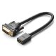 UGREEN DVI-HDMI adapter, 15cm (Fekete)
