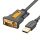 UGREEN USB - DB9 RS-232 Kábel CR104, 2m (fekete)
