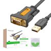 UGREEN USB - DB9 RS-232 Kábel CR104, 2m (fekete)