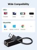 UGREEN USB 3.0 Ethernet 1Gbps RJ45 Lan Adapter, Átalakító Kábel [CR111]
