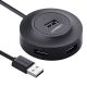 UGREEN CR106 4in1 adapter, 4xUSB, 1m (fekete)