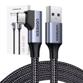 UGREEN US385 USB-USB-C Kábel, 3A, 1m (Fekete)