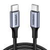 UGREEN US316 USB-C - USB-C Kábel, 100W, 5A 0,5m (Fekete)