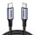 UGREEN US316 USB-C - USB-C Kábel, 100W, 5A 0,5m (Fekete)