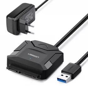 UGREEN USB 3.0 - SATA adapter 2,5"/3,5" - fekete
