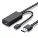 UGREEN US175 USB 3.0 - micro USB hosszabbító 5m - fekete