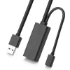 UGREEN US175 USB 3.0 - micro USB hosszabbító 5m - fekete
