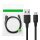 UGREEN USB és USB-C 3.0 Kábel, 1m (Fekete)