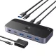 Ugreen CM687 USB 3.0 megosztó kapcsoló (2 be / 4 ki)