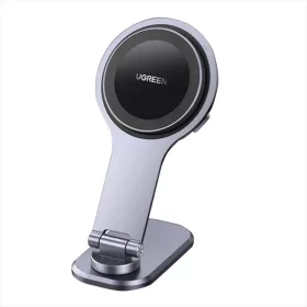   Ugreen CD380 Vezeték Nélküli Autós Töltő - Tesla, 15W (fekete)