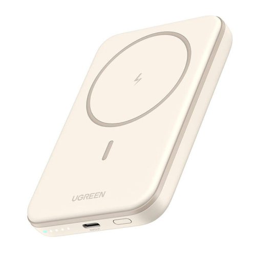 Ugreen PB560 Mágneses Powerbank 5000mAh USB-C, 15W (bézs)