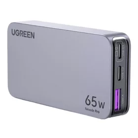 UGREEN 65W GaN Lapos Fali Töltő, 2x USB-C + USB (25356)