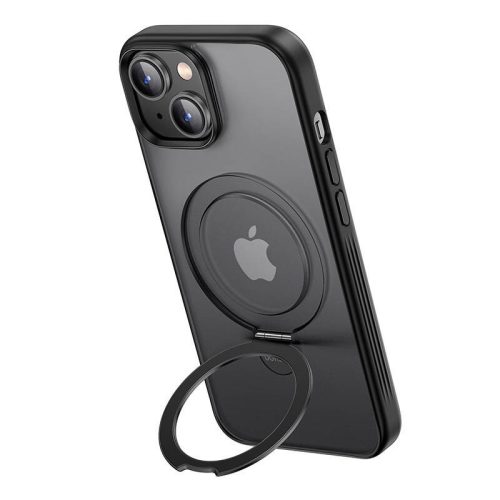UGREEN LP761 tok mágneses állvánnyal iPhone 15 6,1 hüvelyk (fekete)