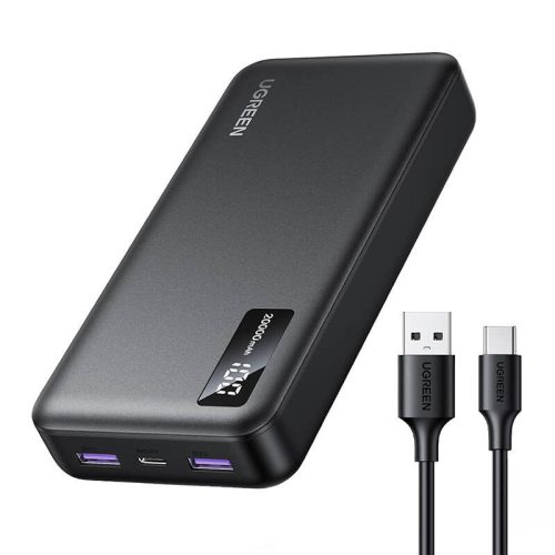 Ugreen PB312 Powerbank 20000mAh , PD 20W (szürke)