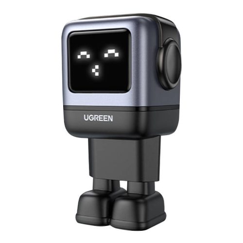 Ugreen Nexode RG Töltő (Robot GaN), 2x USB-C + USB, 65W (fekete)