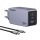 Ugreen Nexode Pro 100W Fali Töltő GaN, USB + 2x USB-C (szürke)