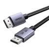 UGREEN DP120 DisplayPort 1.4 Kábel, 8K 60Hz, 32,4 Gbps, 1m (Fekete)