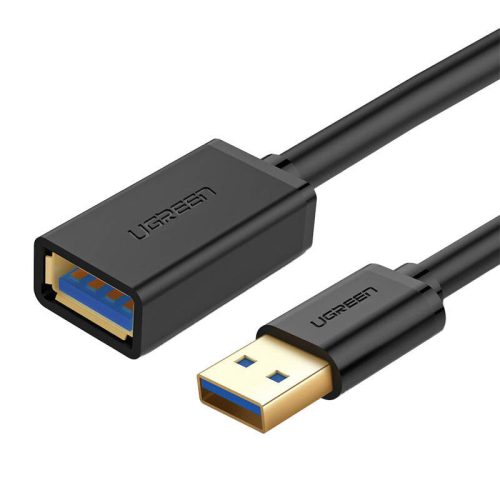 UGREEN 0,5m hosszabbító USB 3.0 Kábel (Fekete)