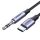 UGREEN AV143 3,5 mm-es mini jack AUX kábel az USB-C - 1 m (fekete)