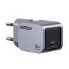 Ugreen Nexode Pro 30W Fali Töltő, USB-C (szürke)