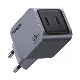 Ugreen Nexode Pro 45W Fali Töltő , 2x USB-C (szürke)