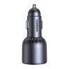 Ugreen EC703 Autós töltő , USB + 2x USB-C, 75W (fekete)