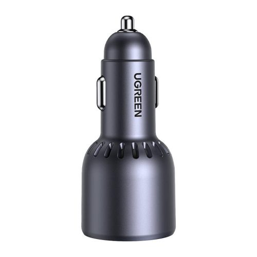 Ugreen EC703 Autós töltő , USB + 2x USB-C, 75W (fekete)