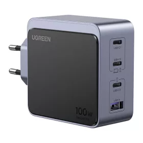 UGREEN Nexode Air fali töltő 100W, 3x USB-C, USB (szürke)