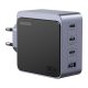 UGREEN Nexode Air fali töltő 100W, 3x USB-C, USB (szürke)