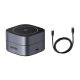 Ugreen W256 Qi Vezeték Nélküli Töltő 2in1 for iPhone, AirPods , 20W (fekete) + USB-C to USB-C kábel 1m